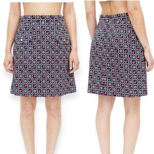 Dolce & Gabbana Navy Nautical Mini Skirt